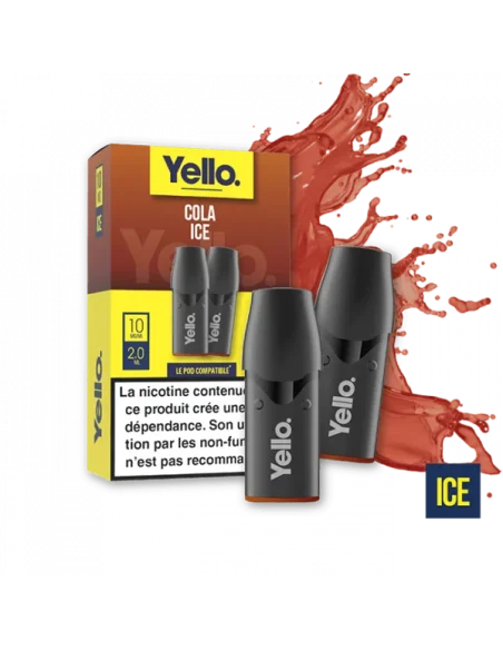 2 Pods Cola Ice epod - Yello 2 Pods Cola Ice epod - Yello