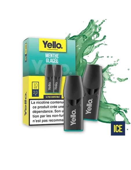 2 Pods Menthe Glacée epod - Yello 2 Pods Menthe Glacée epod - Yello