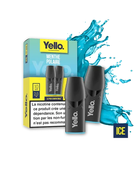 2 Pods Menthe Polaire epod - Yello 2 Pods Menthe Polaire epod - Yello
