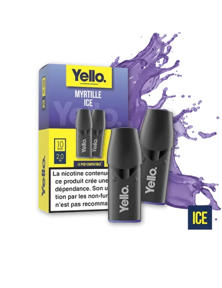 2 Pods Myrtille ice epod - Yello