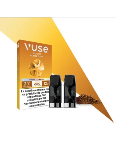 Capsules saveur Blend Doré vPro ePod - Vuse