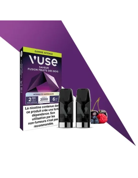 Capsules ePod saveur Fusion Fruits des Bois - Vuse