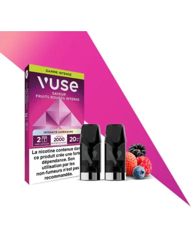 Capsules ePod saveur Fruits rouges intense - Vuse