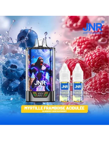 Kit Gorilla X Myrtille Framboise acidulée + 2x10ml - 20mg - JNR