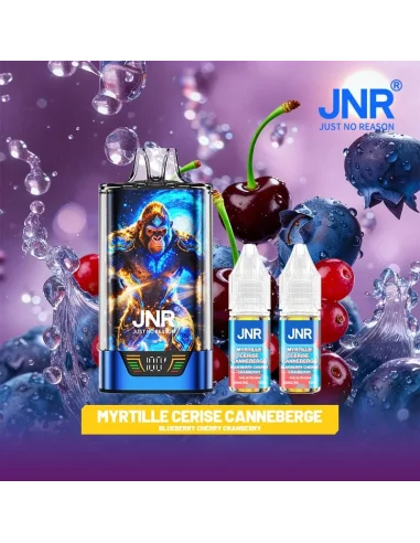 Kit Gorilla X Myrtille cerise canneberge + 2x10ml - 20mg - JNR