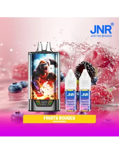 Kit Gorilla X Fruits Rouges + 2x10ml - 20mg - JNR
