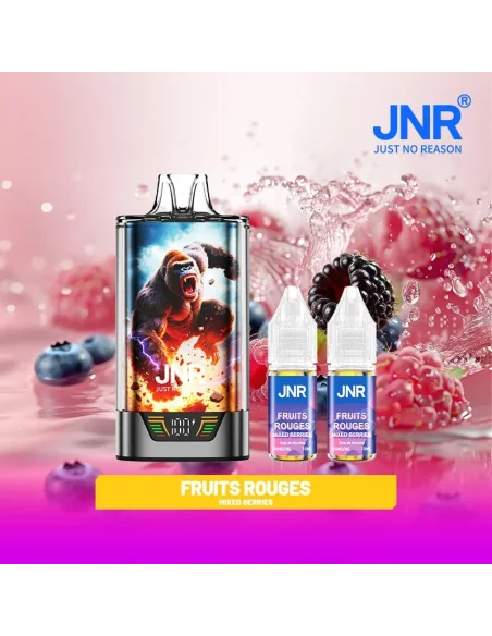 Kit Gorilla X Fruits Rouges + 2x10ml - 20mg - JNR
