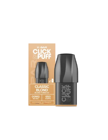 Click & Puff X-Bar - Pod Classic Blond