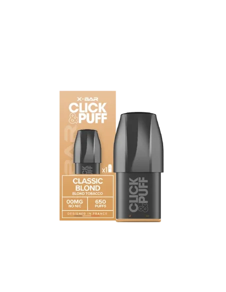 Click & Puff X-Bar - Pod Classic Blond