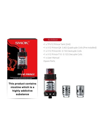 Atomiseur TFV12 Prince - Smok