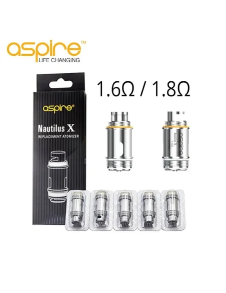 Résistances Nautilus X - Aspire