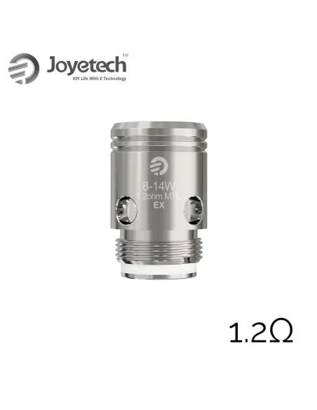 JOYETECH Résistance EX Stainless Steel 1.2ohm(5pcs)