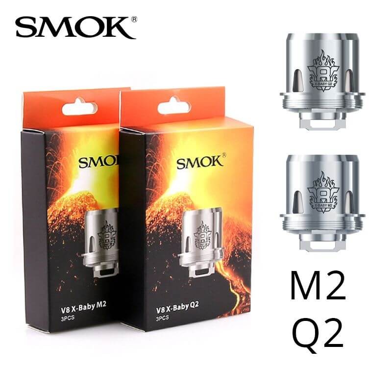 Résistances TFV8 X-BABY - Smoktech Résistances TFV8 X-BABY - Smoktech