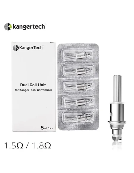 Résistances Dual Coil - Kangertech