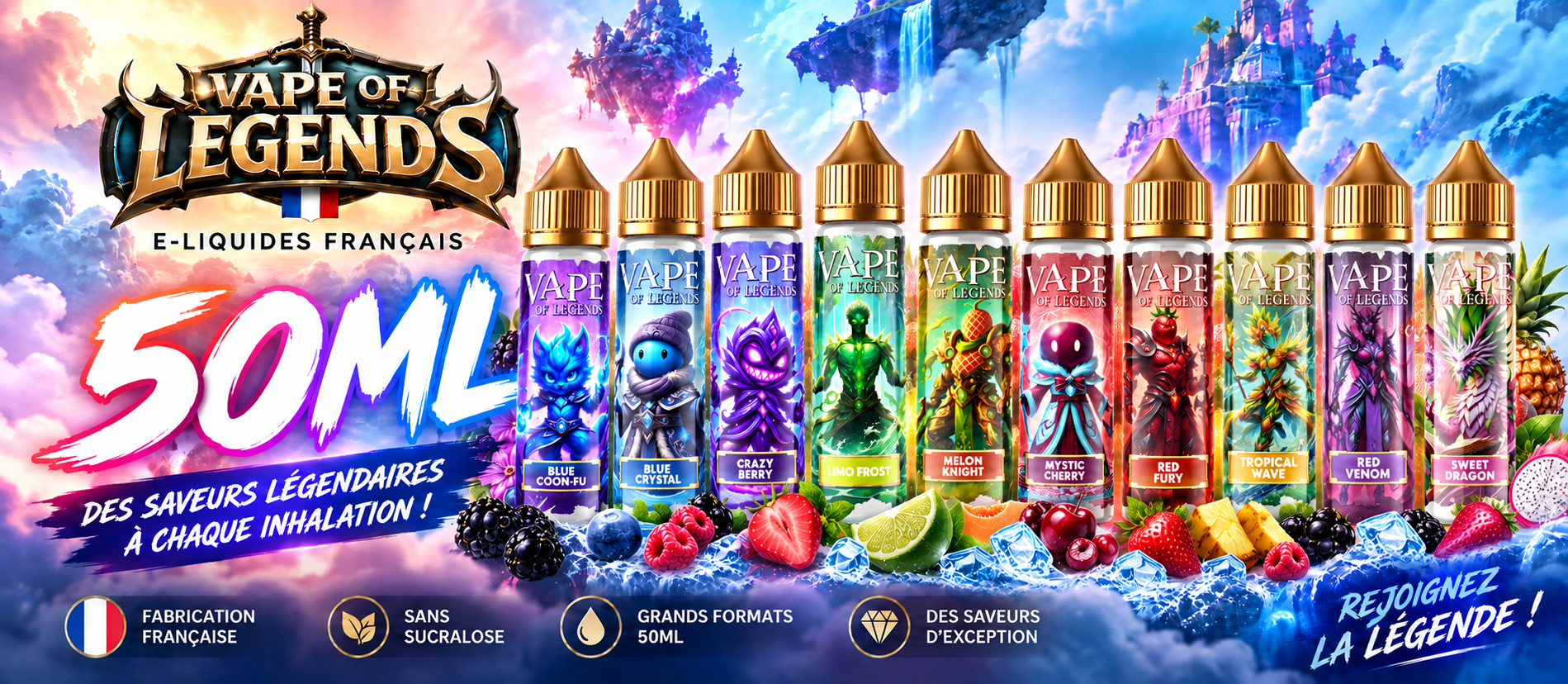 Vape Of Legends 50ml